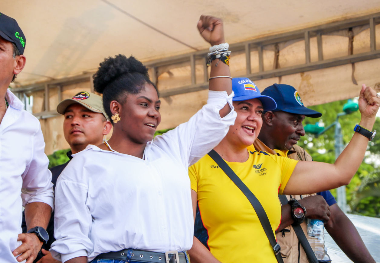 Fotografía de la Vicepresidenta de la República Francia Márquez Mina